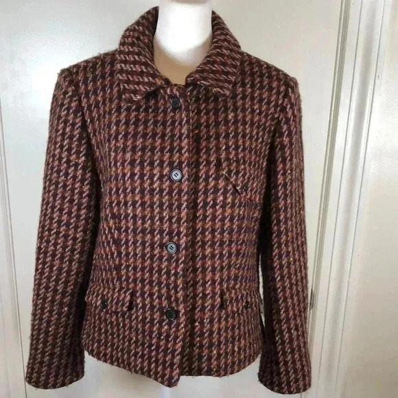 Bernard Zins wool blazer.  Size 20.  Made in France - Picture 1 of 12